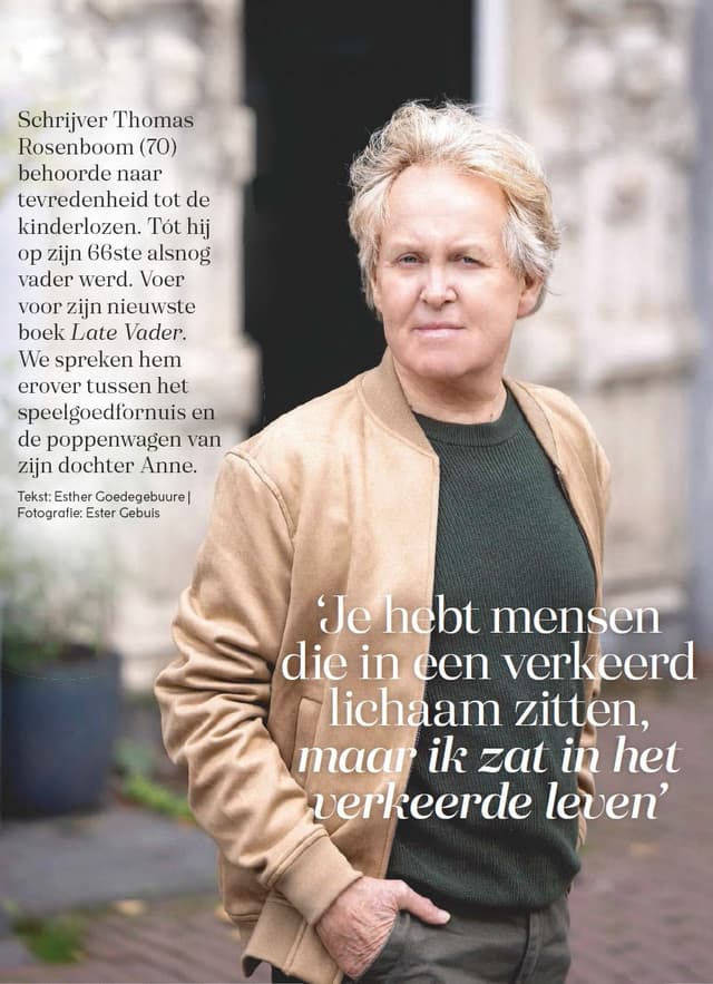 Thomas Rosenboom Lezerij - Thomas Rosenboom ‘Je hebt mensen die in een verkeerd lichaam ...